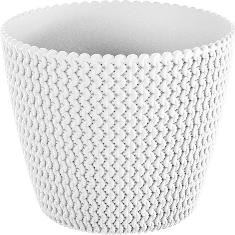 Prosperplast - Splofy - Plantenpot - Ivoorwit - Kunststof - 19 cm
