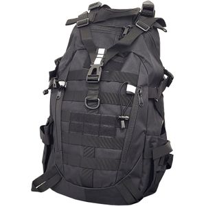 Survival rugzak - 48x31 cm - Waterdicht - Zwart