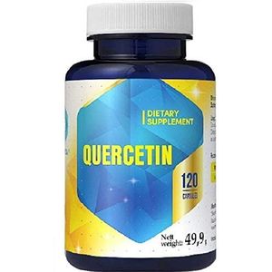 Hepatica - Quercetine - Voedingssupplement - 120 Veg Capsules - Natuurlijke Bron