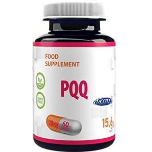 PQQ (MGCPQQ®) 20mg 60 Vegan Capsules, hoge dosis supplement
