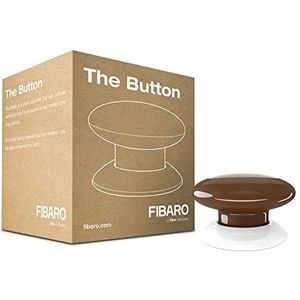 Fibaro Schakelaar FGPB-101-7-EU, bruin