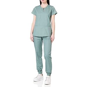 InWhite Medical Overall voor dames 1889, olijfgroen, L/XL Grote Maten