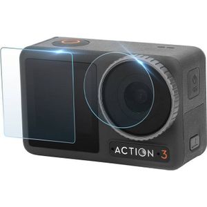Sunnylife Gehard Glas Voor Dji Osmo Action 3 Voor Lens- En Schermbescherming