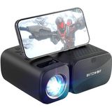 BlitzWolf BW-V3 Mini LED beamer / projector, Wi-Fi + Bluetooth (zwart)