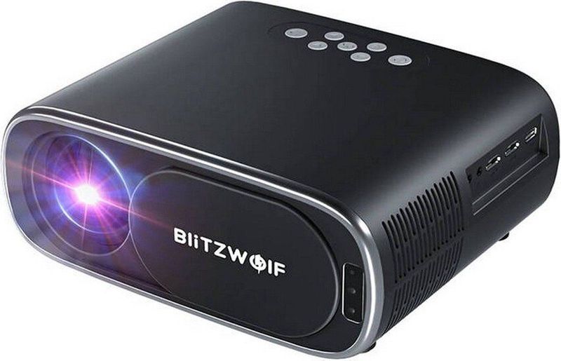 Blitzwolf - BW-V4 - Projector - Full HD - Wi-Fi - Bluetooth - 300 inch Beeld