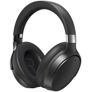 Blitzwolf BW-HP5 Wireless Headphones with Active Noise Cancellation, Advanced Audio Coding, and 1000mAh Battery (Black)