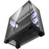 Darkflash - DS900 - Computerkast - Zwart - Inclusief 7 ARGB-ventilatoren