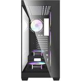 Darkflash - DS900 - Computerkast - Zwart - Inclusief 7 ARGB-ventilatoren