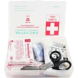 EHBO Doos - Uitgebreide Reis EHBOSet - Transparant Wit - 13 Delig