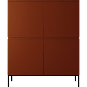 NADUVI - Kate - Dressoir - Terra Cotta - Spaanplaat