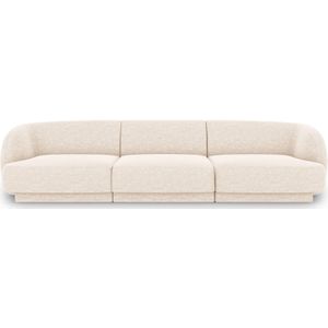 Micadoni Miley 3-zitsbank - Chenille - Crème
