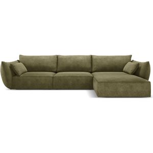 Hoekbank Vanda rechts chenille | Mazzini Sofas