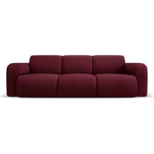 Windsor & Co - Lola - 3-Zitsbank - Bordeauxrood - Polyester