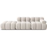 Modulaire 3-zitsbank Tropea links velvet | Milo Casa