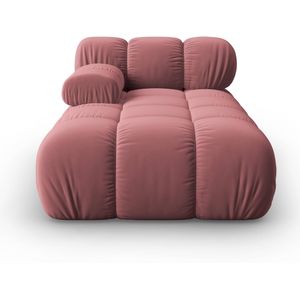 Modulair-chaise longue Tropea links velvet | Milo Casa