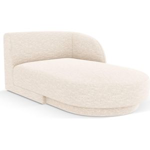 Chaise longue Miley rechts chenille | Micadoni Limited Edition