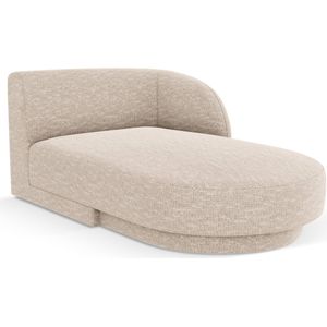 Chaise longue Miley rechts chenille | Micadoni Limited Edition