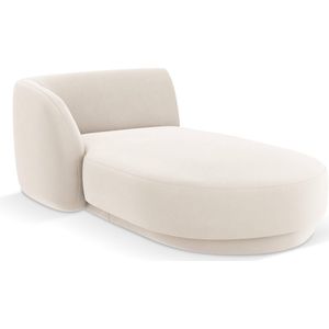 Chaise longue Miley links velvet | Micadoni Limited Edition