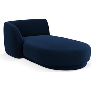 Chaise longue Miley links velvet | Micadoni Limited Edition