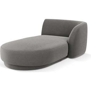 Chaise longue Miley rechts velvet | Micadoni Limited Edition