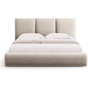 Bedframe Nicolas velvet met opbergruimte en hoofdbord 180 x 200 cm | Cosmopolitan Design