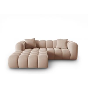 3-zitshoekbank Halley velvet links | Windsor & Co