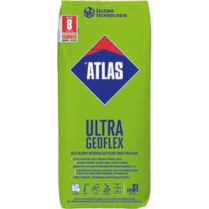 Atlas Geoflex Ultra flexibele tegellijm S1 Vloerverwarming geschikt, ook voor XXL Tegels 25 KG