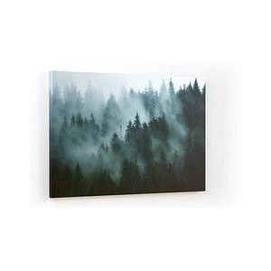 ALLboards Magnettafel CANVASboards 90,0 x 60,0 cm Wald im Nebel