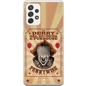 ERT GROUP Mobiele telefoonhoes voor Samsung A52 5G / A52 LTE 4G / A52S 5G origineel en officieel gelicentieerd horrorpatroon It 023 geschikt voor mobiele telefoonvorm, TPU-hoes