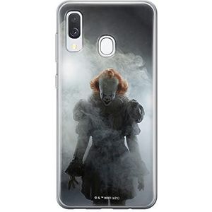 ERT GROUP étui de téléphone mobile pour Samsung A40 original et officiellement reconnu Horreur modèle It 025 adapté de manière optimale à la forme du téléphone portable, coque est en TPU