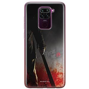 ERT GROUP Coque de téléphone Portable pour Xiaomi REDMI Note 9 Original et sous Licence Officielle Horror Motif Friday The 13th 012 Parfaitement adapté à la Forme du téléphone Portable, Coque en TPU