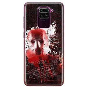 ERT GROUP Coque de téléphone Portable pour Xiaomi REDMI Note 9 Original et sous Licence Officielle Horror Motif Friday The 13th 016 Parfaitement adapté à la Forme du téléphone Portable, Coque en TPU