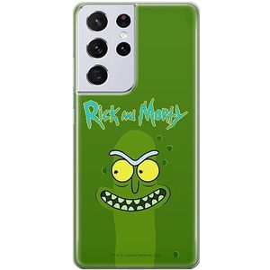 ERT GROUP Coque de téléphone portable pour Samsung S21 ULTRA Original et sous licence officielle Rick and Morty motif Rick & Morty 025 adapté à la forme du téléphone portable, coque en TPU