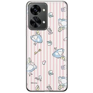 ERT GROUP Coque de protection pour téléphone portable Oneplus NORD 2T 5G originale et sous licence officielle Disney, modèle Alice 001 adapté de manière optimale à la forme du smartphone, coque en TPU