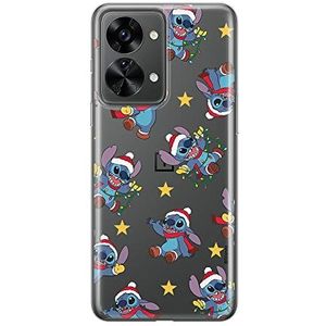 ERT GROUP mobiel telefoonhoesje voor Oneplus NORD 2T 5G origineel en officieel erkend Disney patroon Stitch 011 optimaal aangepast aan de vorm van de mobiele telefoon, gedeeltelijk bedrukt