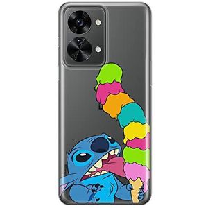 ERT GROUP Coque de téléphone portable pour OnePlus NORD 2T 5G Original et sous licence officielle Disney motif Stitch 015 parfaitement adapté à la forme du téléphone portable, partiel imprimé