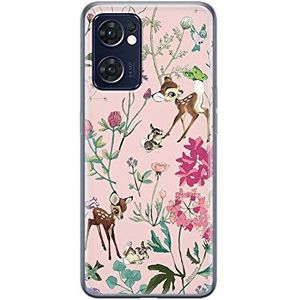 ERT GROUP Coque de téléphone portable pour Oppo RENO 7 5G Original et sous licence officielle Disney motif Bambi & Friends 001 parfaitement adapté à la forme du téléphone portable, coque en TPU