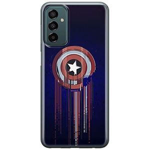ERT GROUP Coque de téléphone portable pour Samsung M23 5G Original et sous licence officielle Marvel motif Captain America 017 parfaitement adapté à la forme du téléphone portable, coque en TPU