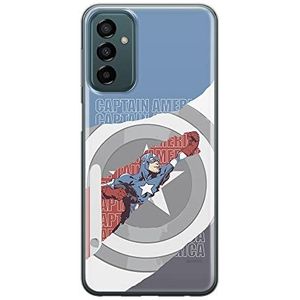 ERT GROUP Coque de téléphone portable pour Samsung M23 5G Original et sous licence officielle Marvel motif Captain America 013 parfaitement adapté à la forme du téléphone portable, coque en TPU