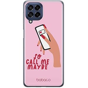 ERT GROUP Coque de téléphone portable pour Samsung M53 5G Original et sous licence officielle Babaco motif Call me maybe 001 parfaitement adapté à la forme du téléphone portable, coque en TPU