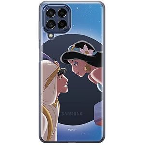 ERT GROUP Coque de téléphone portable pour Samsung M53 5G Original et sous licence officielle Disney motif Jasmine & Aladdin 001 adapté à la forme du téléphone portable, partiel imprimé