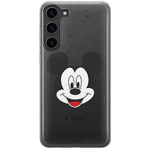 ERT GROUP mobiel telefoonhoesje voor Samsung S23 PLUS origineel en officieel erkend Disney patroon Mickey 020 optimaal aangepast aan de vorm van de mobiele telefoon, gedeeltelijk bedrukt