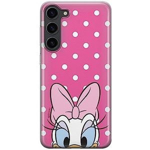 ERT GROUP mobiel telefoonhoesje voor Samsung S23 PLUS origineel en officieel erkend Disney patroon Daisy 001 optimaal aangepast aan de vorm van de mobiele telefoon, hoesje is gemaakt van TPU