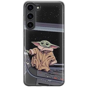 ERT GROUP Telefoonhoesje voor Samsung S23 PLUS Original en officieel gelicentieerd Star Wars, motief Baby Yoda 025, perfect aangepast aan de vorm van de mobiele telefoon, TPU-hoes