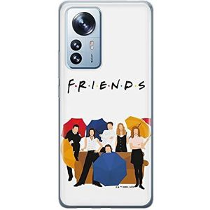 ERT GROUP mobiel telefoonhoesje voor Xiaomi 12 / 12X origineel en officieel erkend Friends patroon 001 optimaal aangepast aan de vorm van de mobiele telefoon, hoesje is gemaakt van TPU