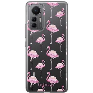 ERT GROUP Coque de téléphone portable pour Xiaomi 12 LITE Original et sous licence officielle Babaco motif Flamingo 005 parfaitement adapté à la forme du téléphone portable, partiel imprimé