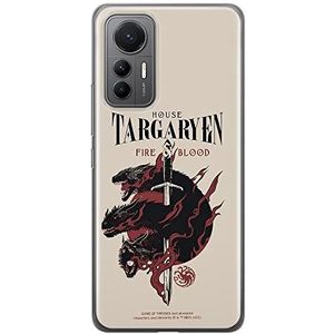 ERT GROUP Mobiele telefoonhoes voor Xiaomi 12 LITE Original en officieel gelicentieerd Game of Thrones Game of Thrones-patroon 006 passend mobiele telefoon vorm TPU-hoes