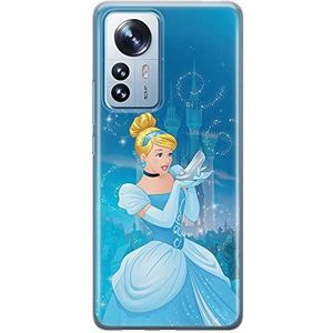 ERT GROUP Coque de téléphone portable pour Xiaomi 12 PRO Original et sous licence officielle Disney motif Cindrella 001 parfaitement adapté à la forme du téléphone portable, coque en TPU