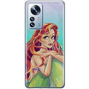 ERT GROUP Coque de téléphone portable pour Xiaomi 12 PRO Original et sous licence officielle Disney motif Ariel 004 parfaitement adapté à la forme du téléphone portable, coque en TPU