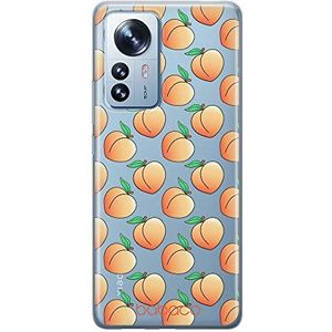 ERT GROUP Coque de téléphone portable pour Xiaomi 12 PRO Original et sous licence officielle Babaco motif Peaches 001 parfaitement adapté à la forme du téléphone portable, coque en TPU